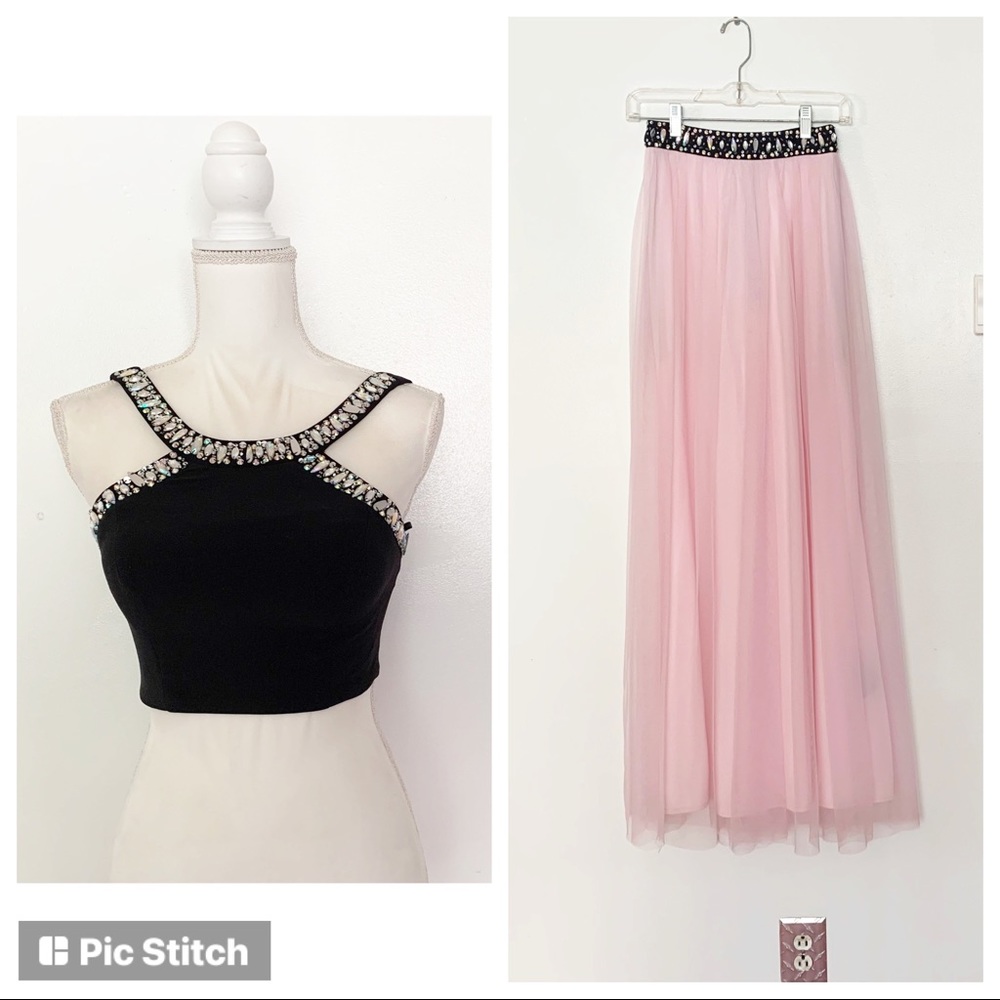 Blondie Nites 2 Piece Skirt Set Size 1